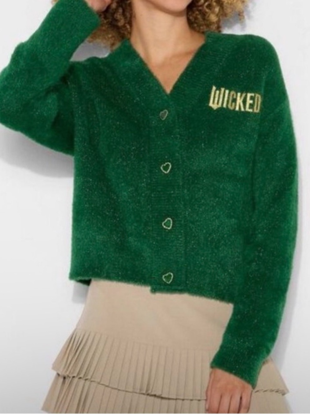 Wicked Eyelash Cardigan